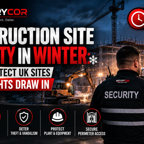 Construction Site Security in Winter: How to Protect UK Sites as the Nights Draw In