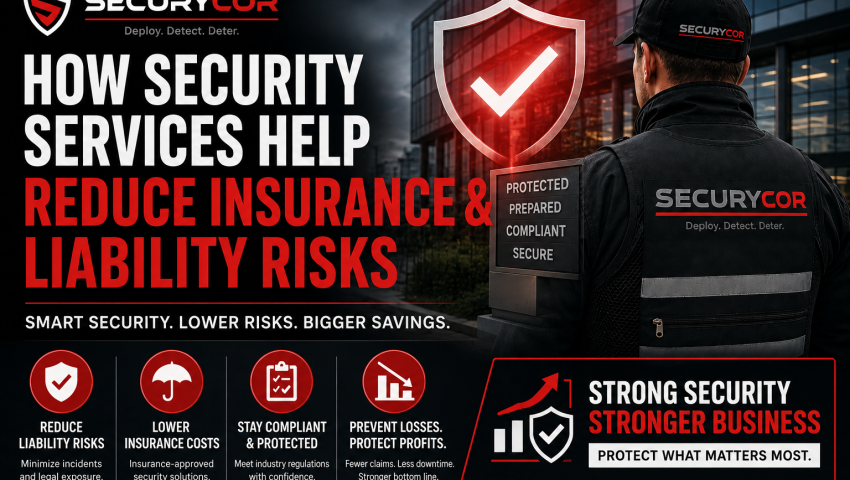 How Security Services Help Reduce Insurance & Liability Risks
