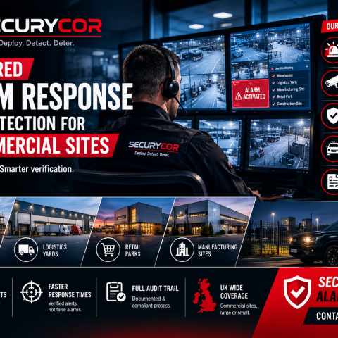 Securycor Monitored Alarm Response: How 24/7 Alarm Response Protects UK Commercial Sites