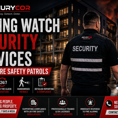 Waking Watch Security Services | 24/7 UK Fire Safety Patrols