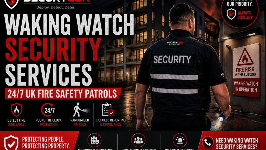Waking Watch Security Services | 24/7 UK Fire Safety Patrols
