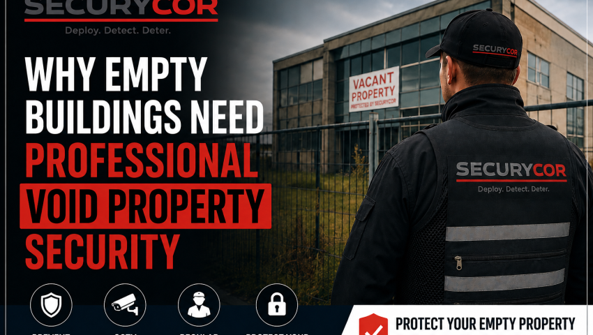 Why Empty Buildings Need Professional Void Property Security